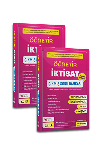 hukuk öğretir Kaymakamlık Çıkmış Soru Bankası Seti - Detaylı Çözüm - Konu Tasnifi - Orijinal Sorular