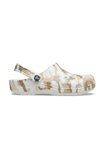 Crocs Saboți clasici cu imprimeu camo - alb/multicolor