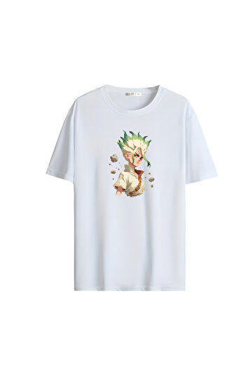 Gölge Store Anime Printed Oversize Unisex T-Shirt