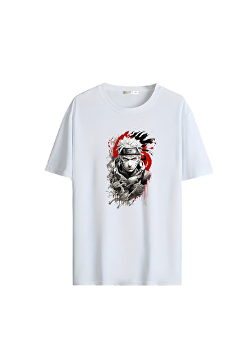 Gölge Store Anime Printed Oversize Unisex T-Shirt