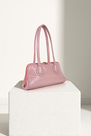 HONEY BAG Roy Long Handled Baguette Hand and Shoulder Women's Bag