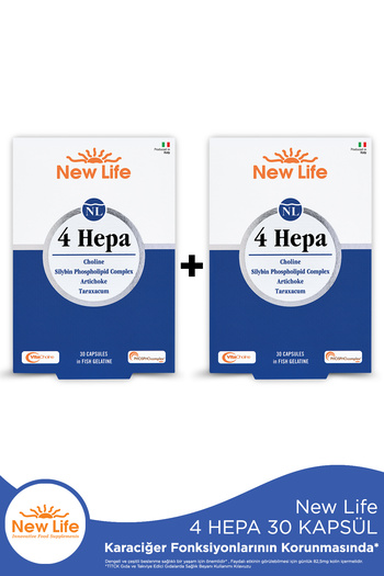 New Life 2 Pack - 4 Hepa 30 Softgels