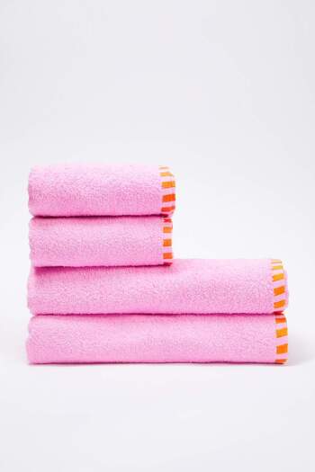 TRENDYOLMİLLA HOME Set of 2 Face Towels 50X80Cm & Set of 2 Bath Towels 70X140Cm Tphss25Hvl00000