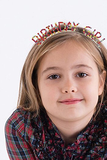New Obsessions Birthday Girl Stone Στέμμα γενεθλίων για πάρτι γενεθλίων