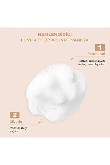 THE BATH FACTORY Hydratační mýdlo na ruce, obličej a tělo - vanilka