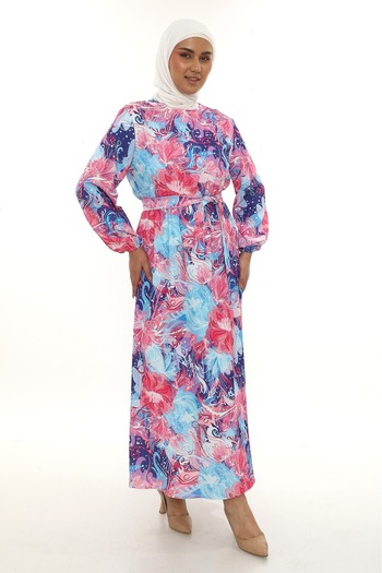 Butik Women's plus size print dress