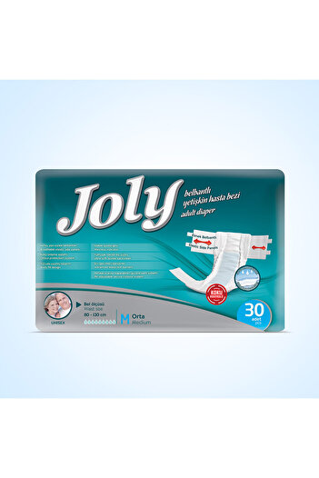 Joly Adult Diapers Medium 30 Pieces