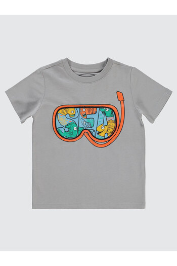 Civil Boys Boy's T-shirt 2-5 Years Gray