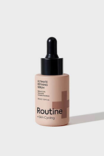 Routine+ Retinol 0.3% Anti-Wrinkle Face Serum with Centella Asiatica, Ceramides, Fragrance-Free, 30ml