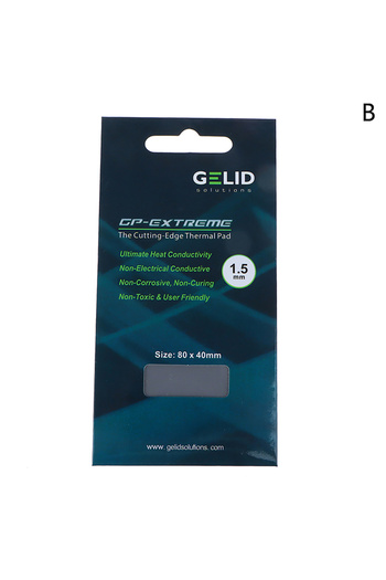 Choice1 وسادة حرارية B GELID 15W/MK لوحدة المعالجة المركزية/وحدة معالجة الرسومات ولوحة الأم للشحم السيليكوني لتبديد الحرارة.