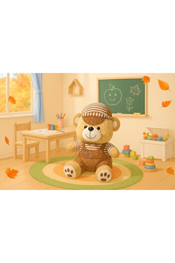 Şirin 48 cm Elbiseli Hugs Baby Peluş Ayıcık