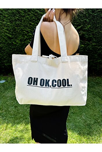 yako Printed Canvas Bag