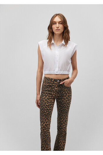 Mavi White Shirt - Loose Fit, Elastic Waist 1210898 -620