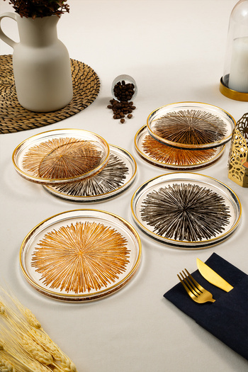 Fecra Mystic 6-Piece Cake Plate Set 16 cm