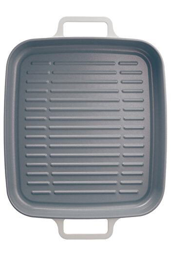 Prima Nova Fika rectangular aluminum grill pan 28cm gray