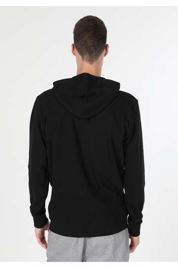 Colin's Regular Fit Men's Black Sweatshirt