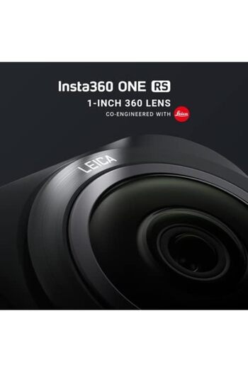 Insta360 One RS 1-inch 360 Edition - 360 6K Camera with Two 1 Inch Sensors