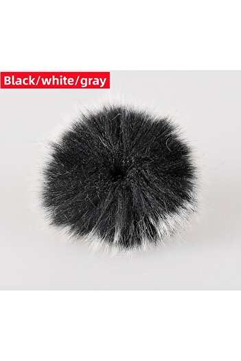 Choice B-W-G-1CM MF1 Clip-on Lavalier Microphone Mic Universal Wireless Microphones Noise Reduction Hairbal