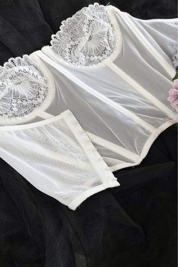 Gece İncisi Lace Bustier Design