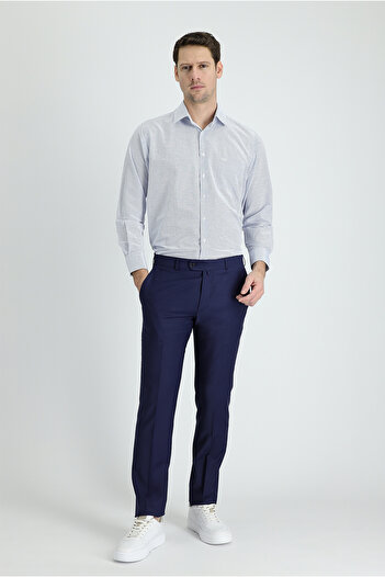Kiğılı Relaxed Fit Comfortable Cut Wool Classic Fabric Trousers