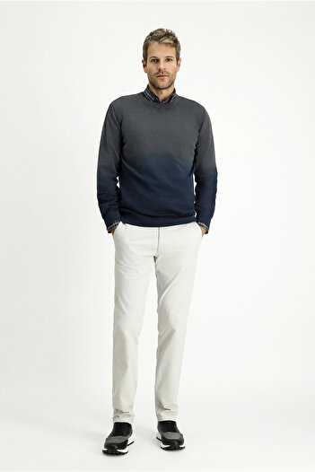 Kiğılı Regular Fit Lycra Canvas / Chino Pants