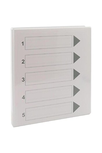 Roco 4" D-Ring Presentation Binder