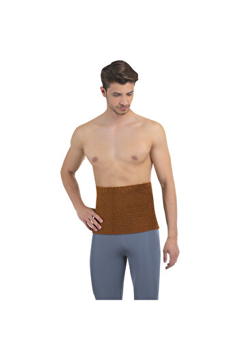 VİZOR Camel Hair Wool Corset