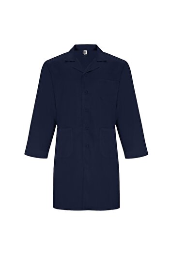 OEM Halat de lucru bleumarin, mânecă lungă, L, închidere cu nasturi
