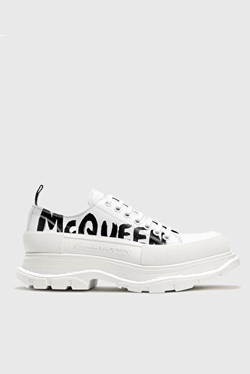 ALEXANDER MCQUEEN SNEAKERS - 42.5, WHITE