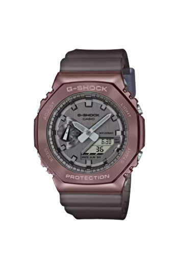 G-SHOCK G-Shock Men's Analog-Digital Grey Dial Watch - GM-2100MF-5ADR