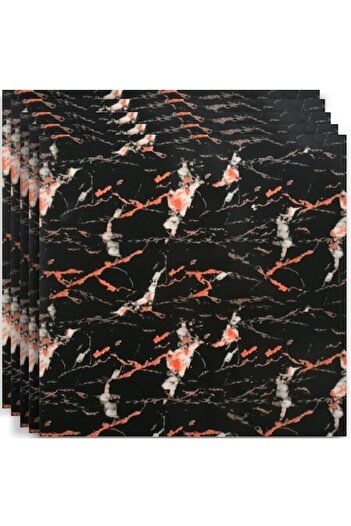 HOZRO Set 50 x Marble Pattern Self-Adhesive Tiles HOZRO, Premium Model, Covers 18 sqm