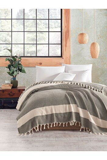Rebeka Home Collection Luna Dark Green 200X230 Double Pique