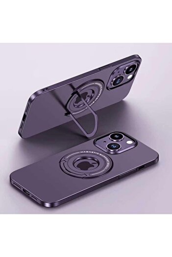 Generic Luxury iPhone 14 Pro Back Cover with MagSafe Charging & Invisible Kickstand
