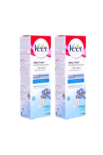 Veet Veet Hair Removal Cream for Sensitive Skin 2 Pieces