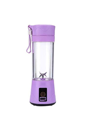 SIKS ® Electric Blender With Usb And 6 Blades, Portable, Purple