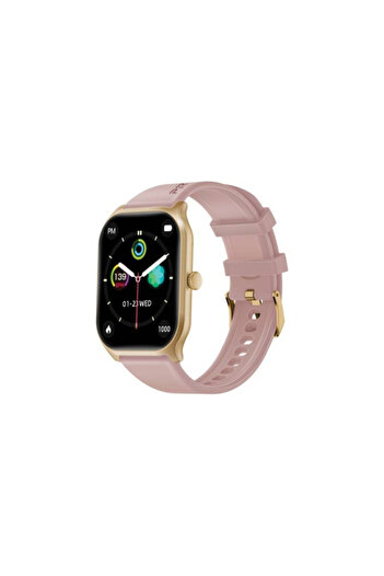Promate XWatch-B2 Smartwatch – 2.01" Display, 7-Day Battery, 123+ Sports, Health Monitor – Gold