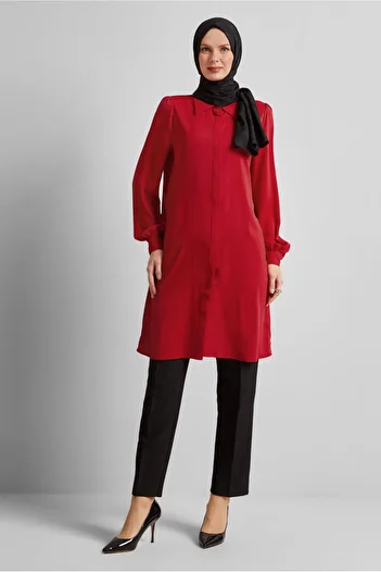 Alvina Shirt Collar Tunic 45437