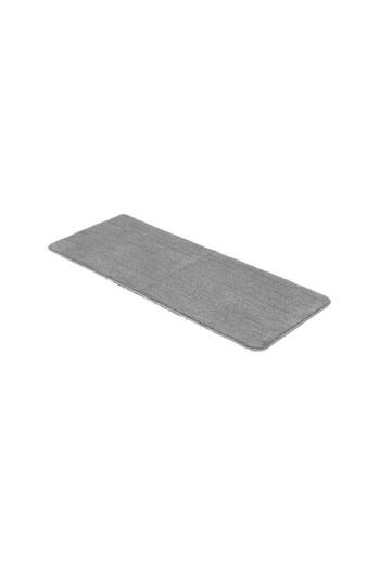 Generic Tendance Large Double Sink Anti-Slip Microfiber Bathroom Mat Light Grey 50 x 120cm 7741183
