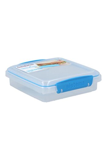 Generic sistema To Go Sandwich Box Clear and Blue 450ml 21647