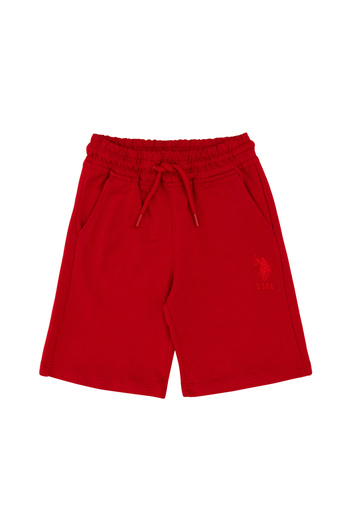 U.S. Polo Assn. Boy's Red Orme Capri Bermuda 50298050-Vr171