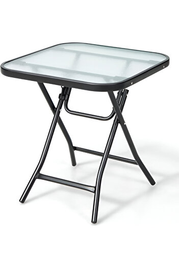 rexa Fast Food Restaurant Furniture Dining Table Folding Table 60 x 60 x 75 cm