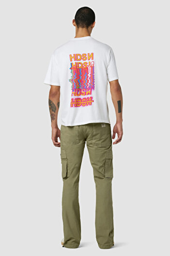 Hudson WALKER CARGO KICK FLARE SP PANTS - - GREEN, 30