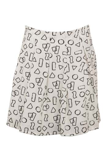 ONLY Skirt Only Cherry White