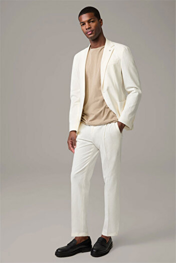 STRELLSON PANTS 11 LOIS3 - - 48, CREAM