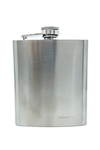 Honest Stainless Steel Pocket Flask - 7 oz