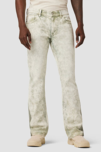 Hudson JEANS WALKER KICK FLARE - - GREEN, 34