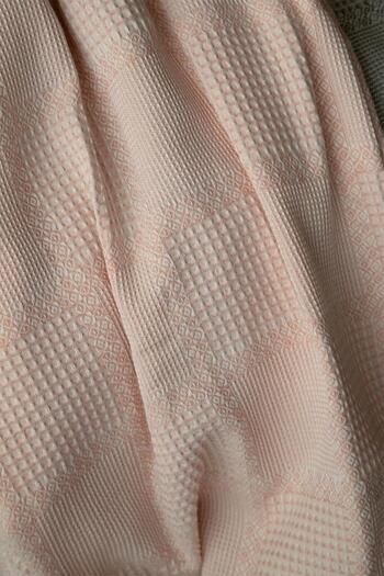 İssimo İssimo Summer Punch Wine Pink 100% Cotton Pique Set Single