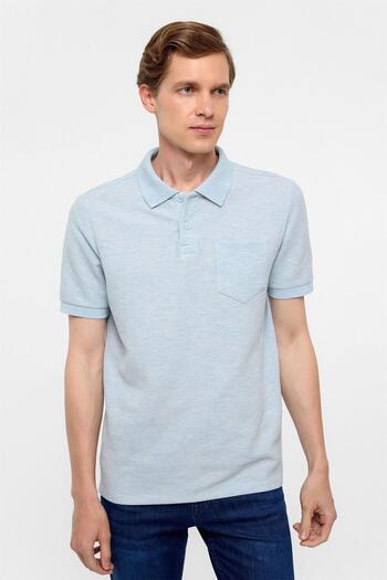 SÜVARİ Cavalerist Loose Cut Pocket Dobby Soft Textured T-Shirt