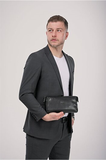 ÇÇS 31611 Genuine Leather Handbag