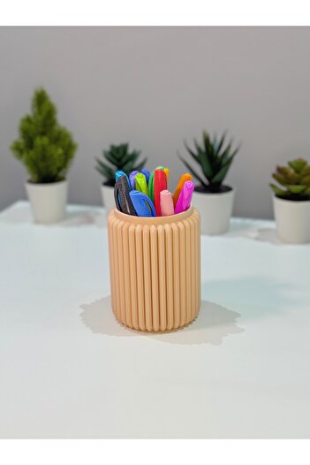 Mirya Notes Pastel Colored Decorative Multi-Purpose Desktop Pen Holder Organizer
